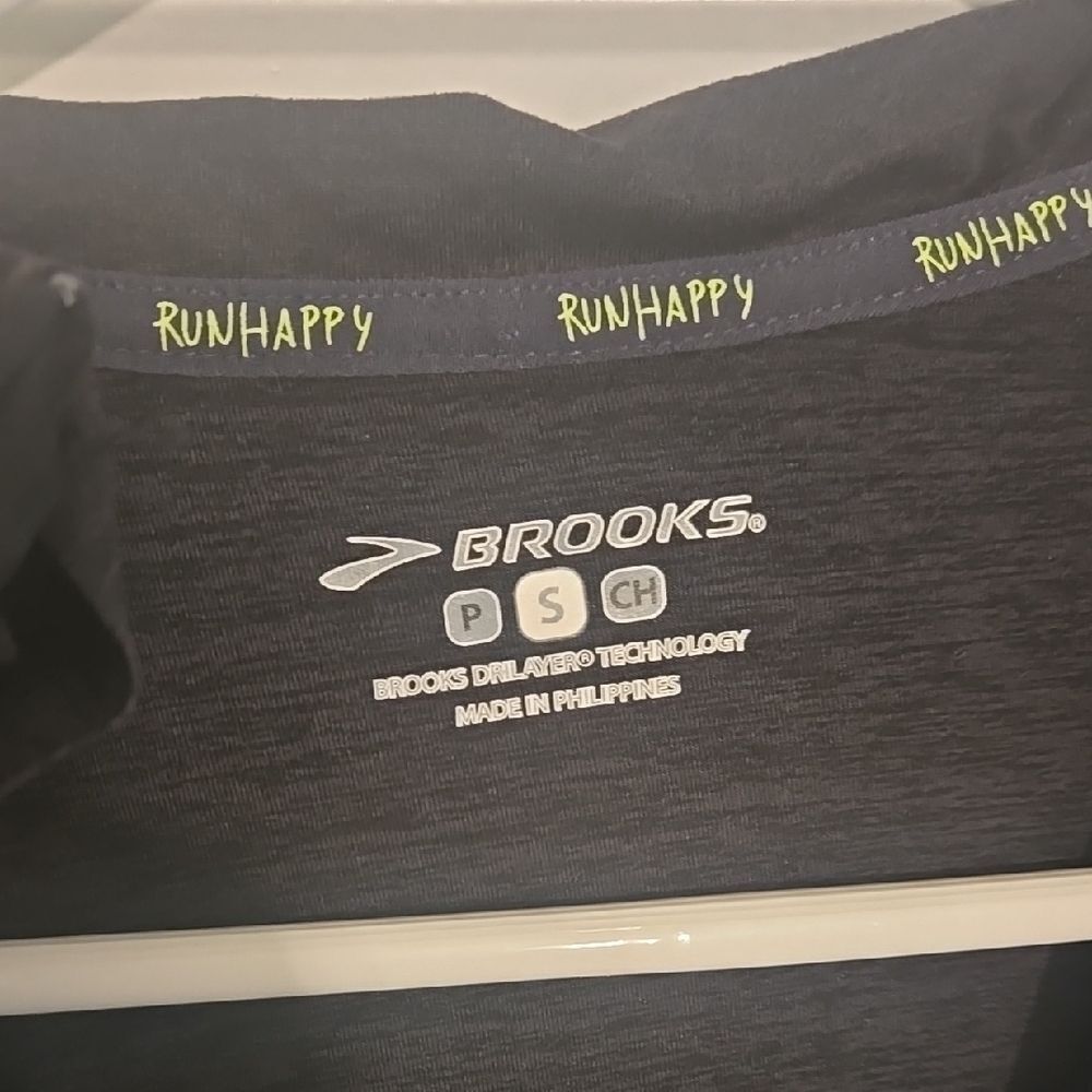 Brooks Black Performance Tee - image 2